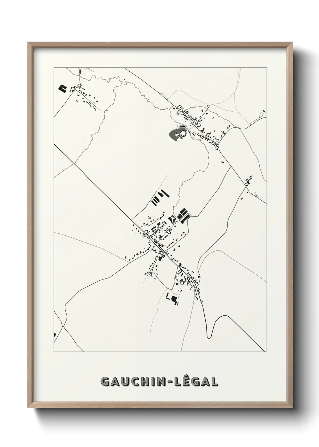 Un poster carteGauchin-Légal