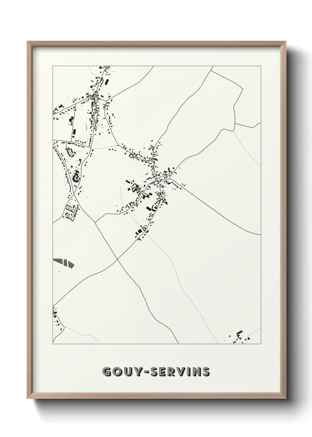 Un poster carteGouy-Servins