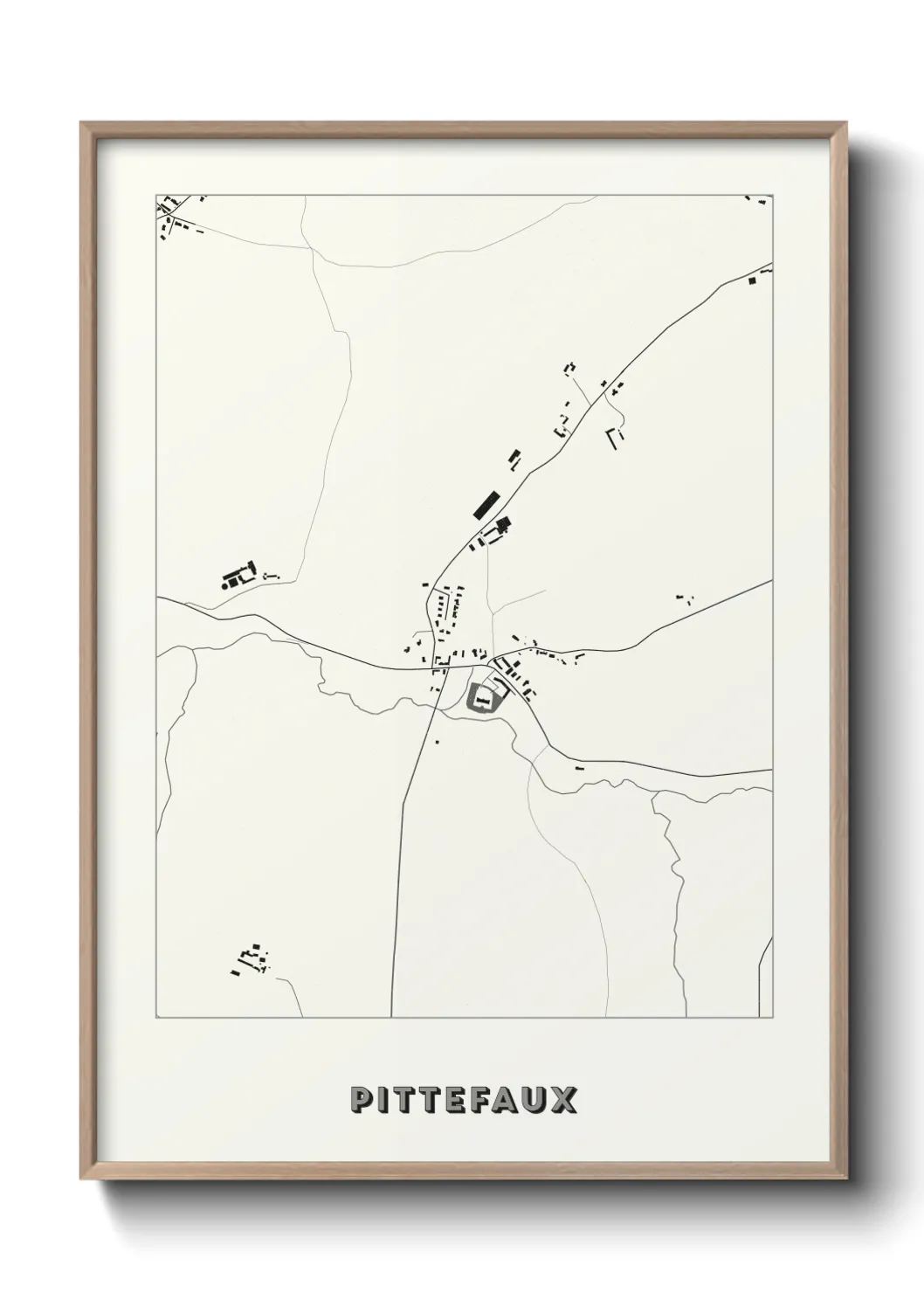 Un poster cartePittefaux