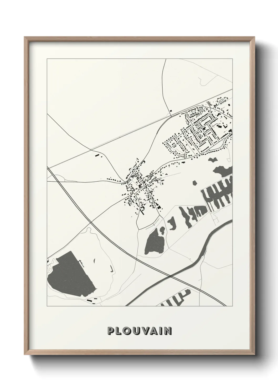 Un poster cartePlouvain