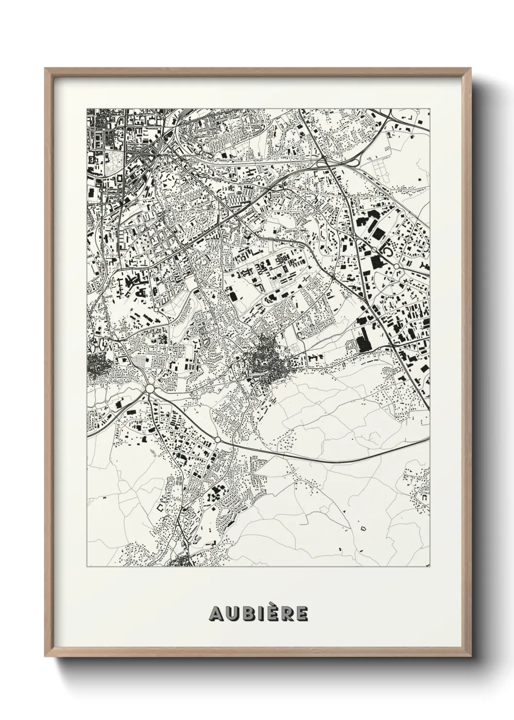 Un poster carteAubière