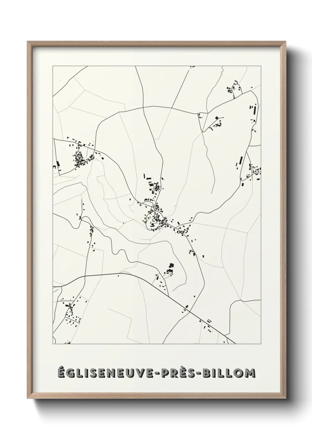 Un poster carteÉgliseneuve-près-Billom