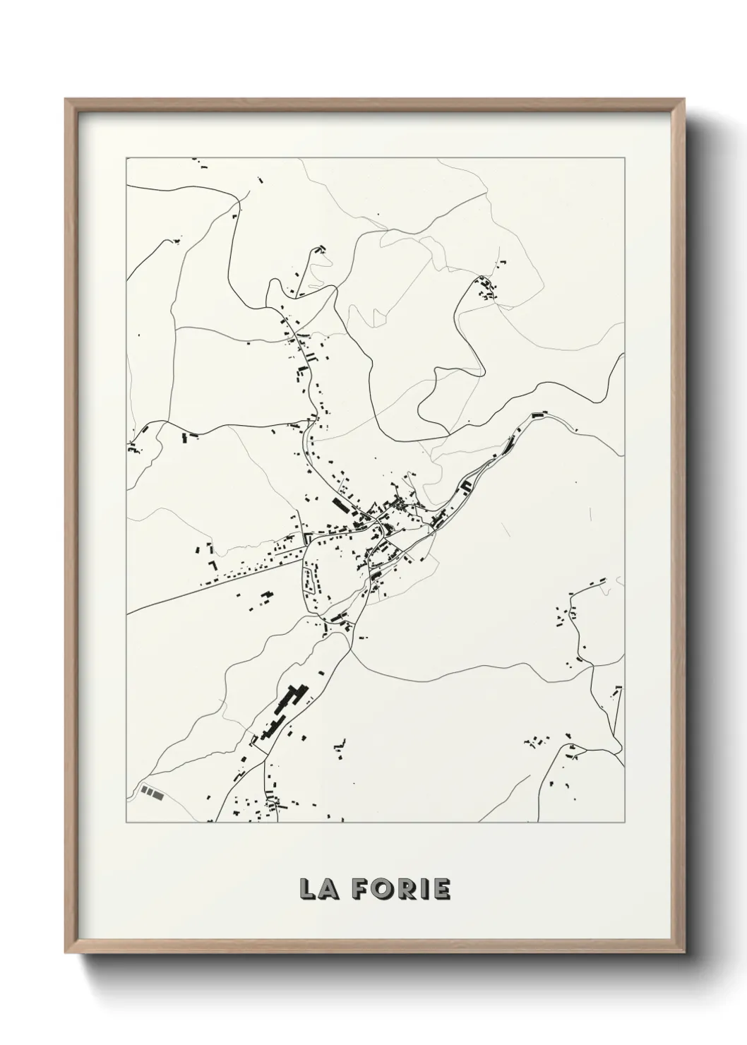 Un poster carteLa Forie