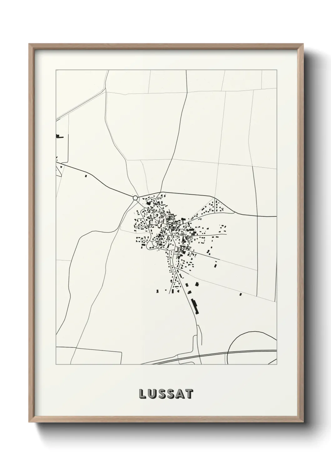 Un poster carteLussat