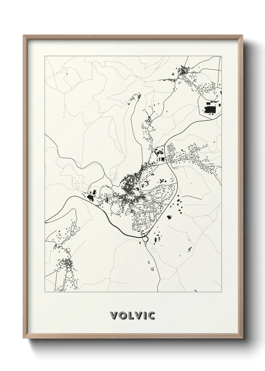 Un poster carteVolvic