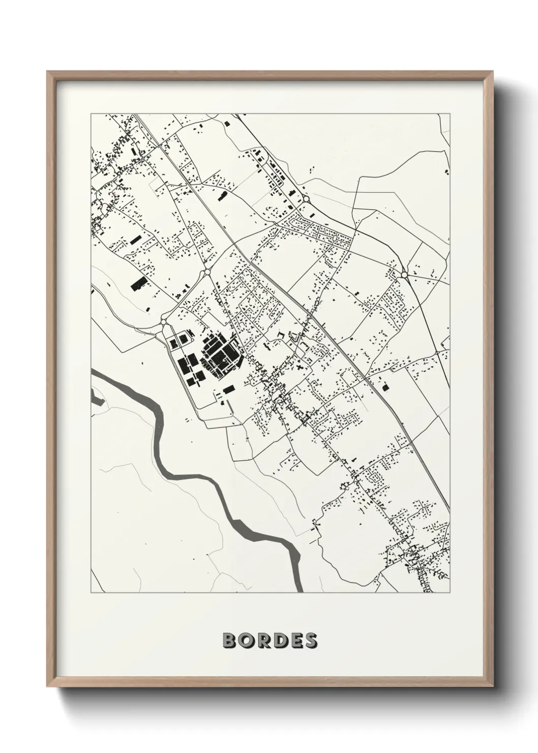 Un poster carteBordes