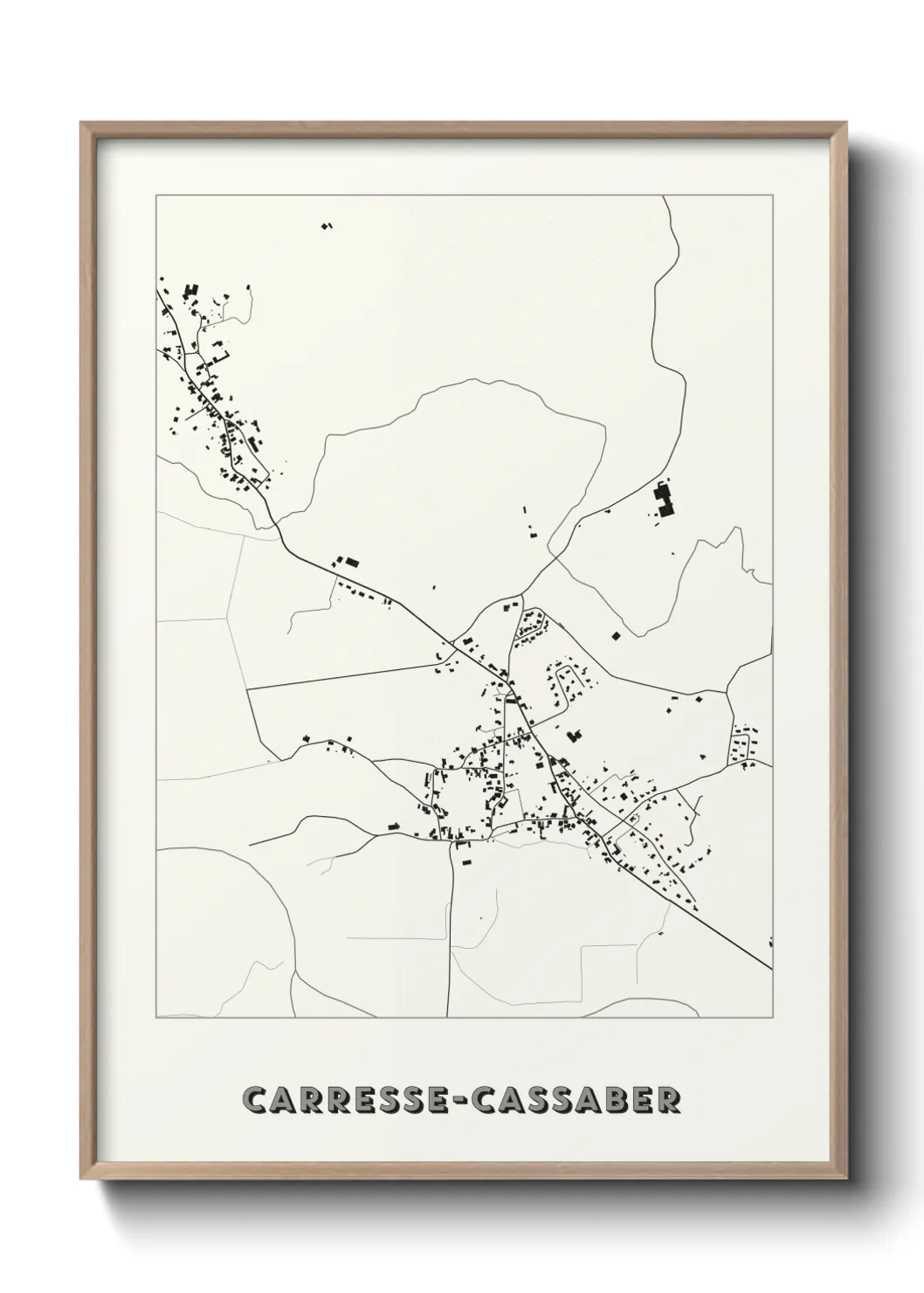 Un poster carteCarresse-Cassaber