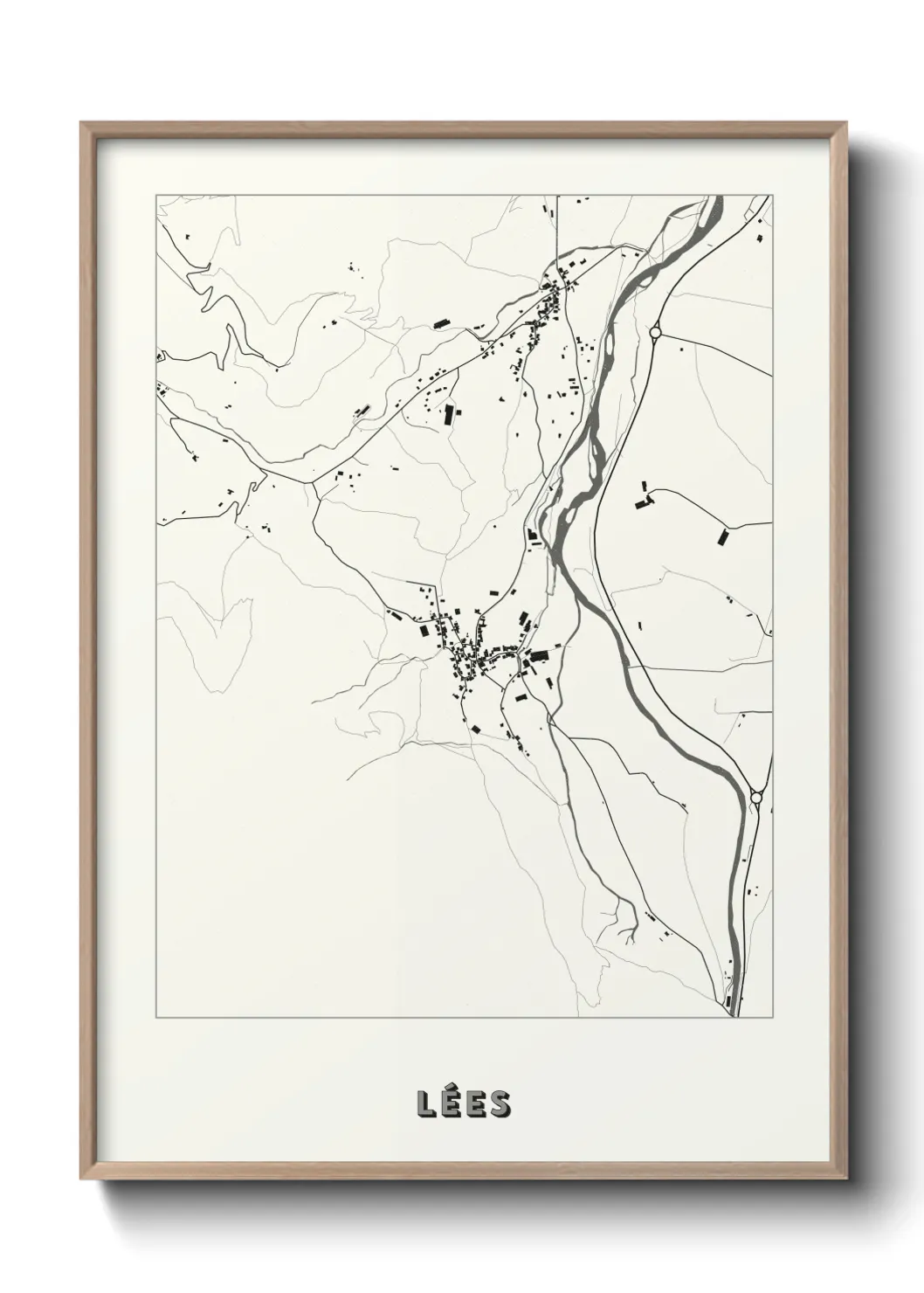 Un poster carteLées