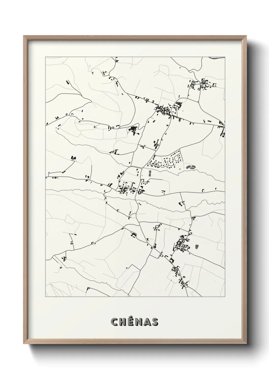 Un poster carteChénas