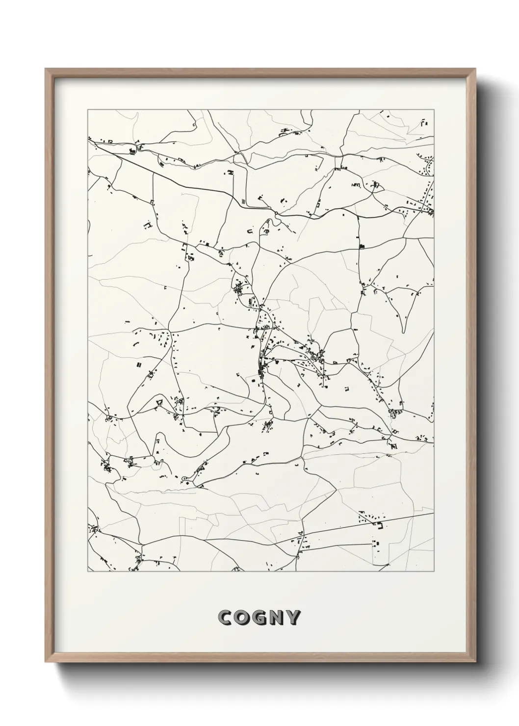 Un poster carteCogny