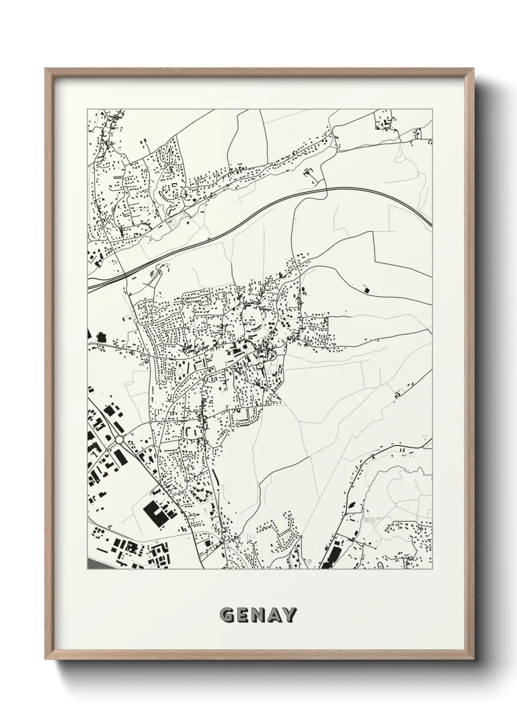 Un poster carteGenay