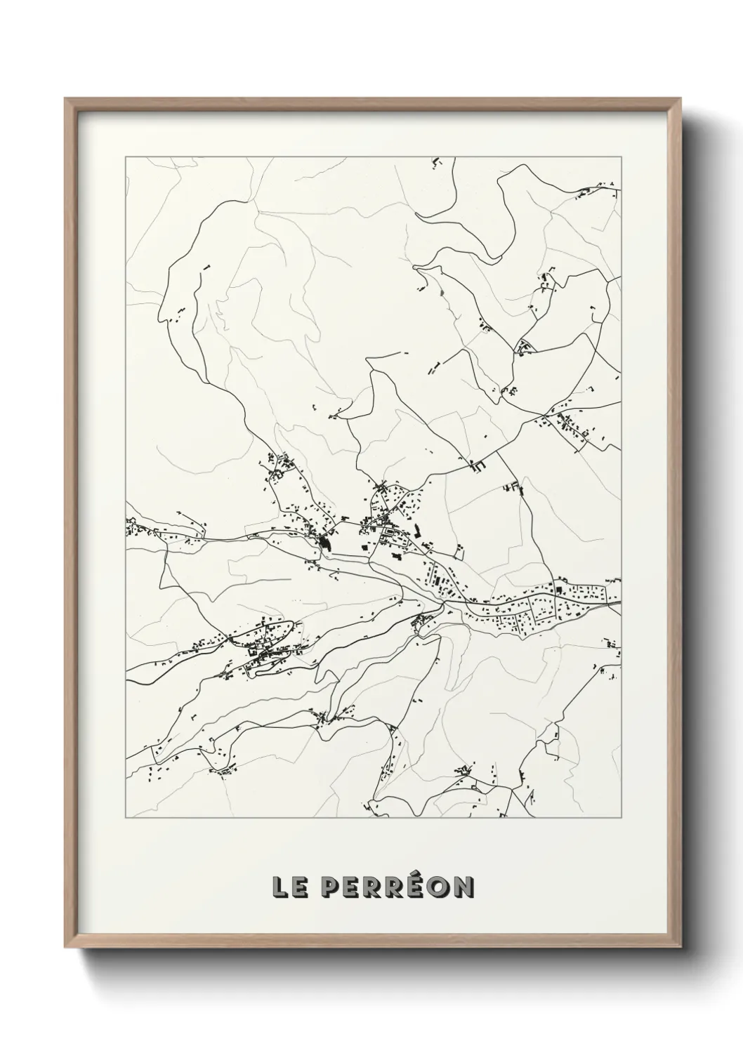 Un poster carteLe Perréon