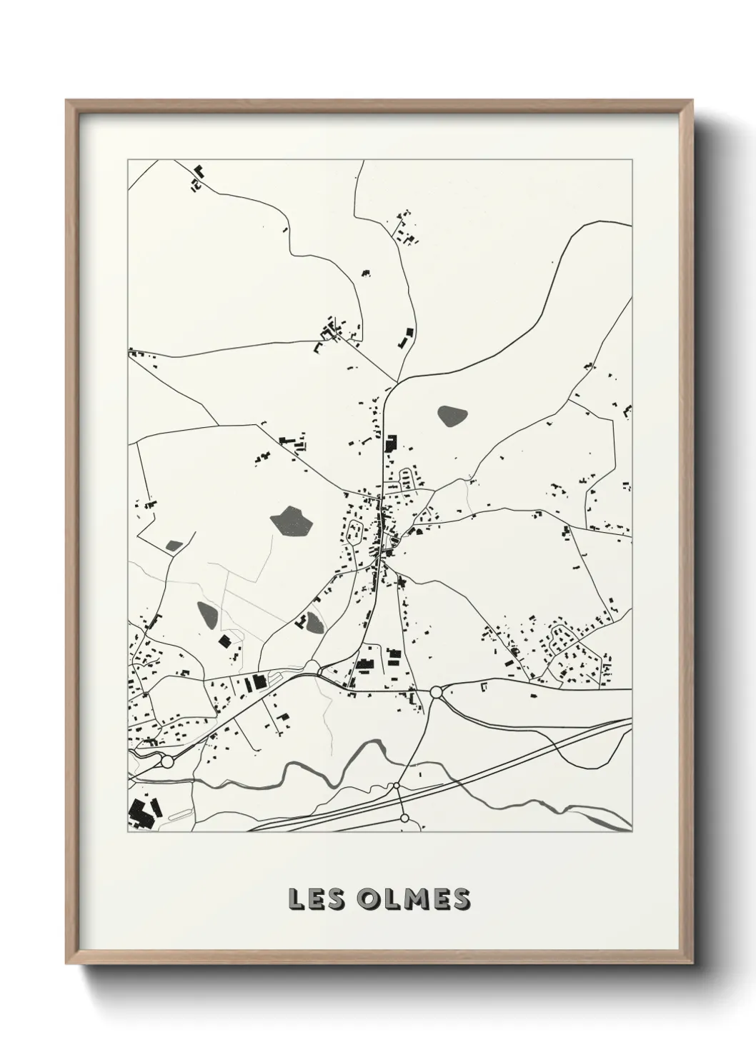 Un poster carteLes Olmes