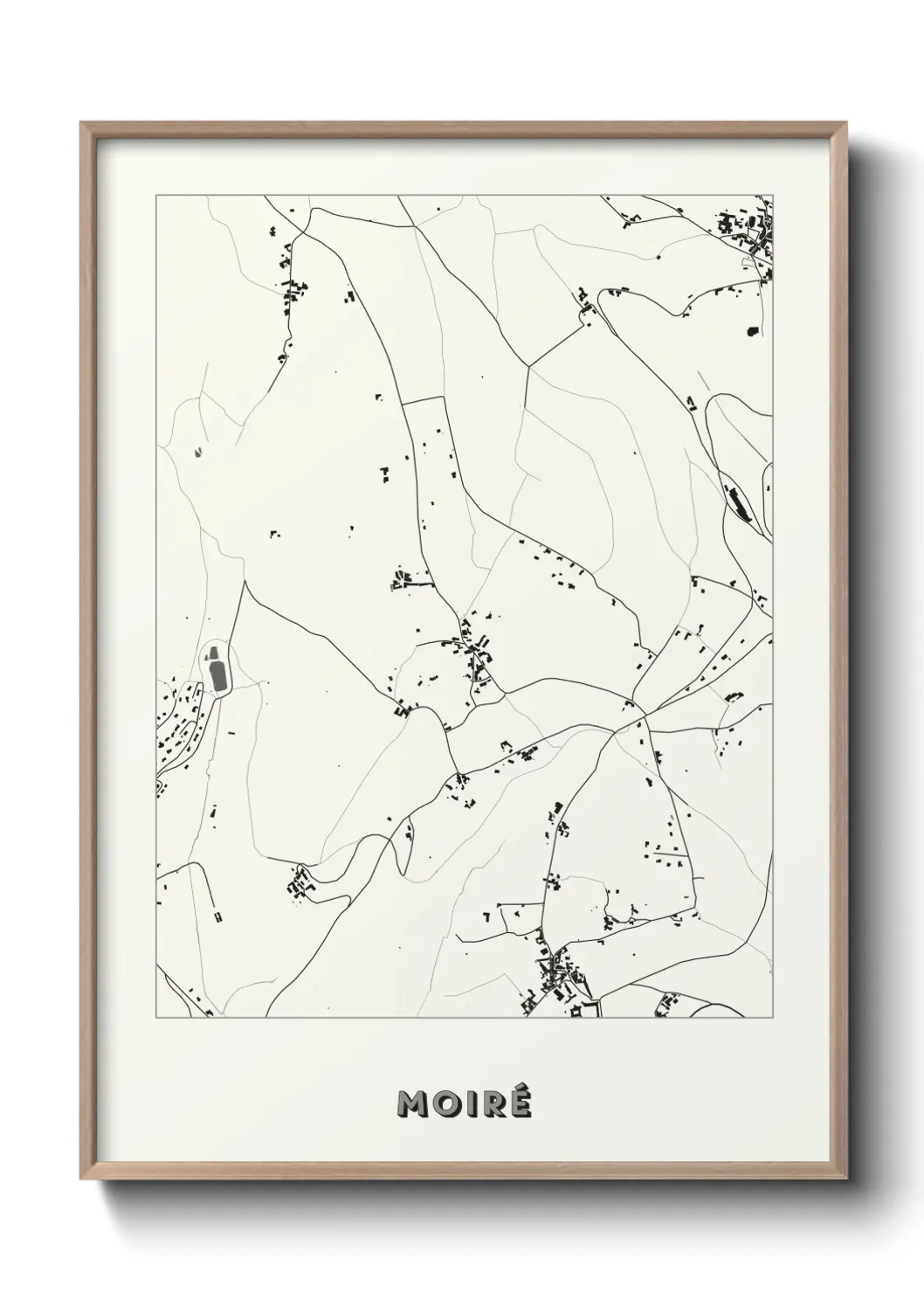 Un poster carteMoiré