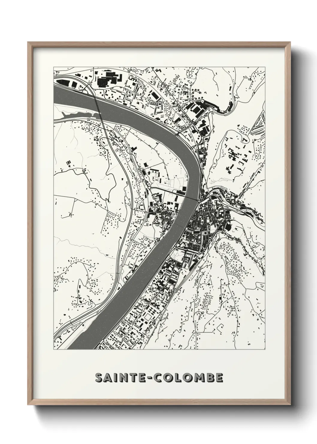 Un poster carteSainte-Colombe