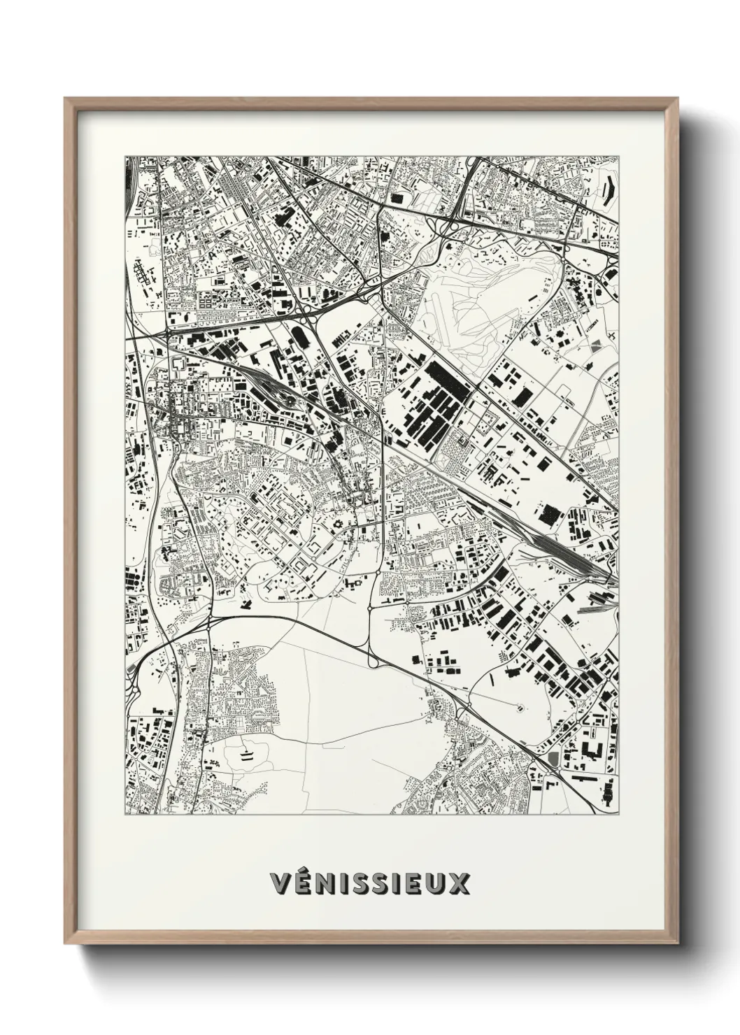 Un poster carteVénissieux