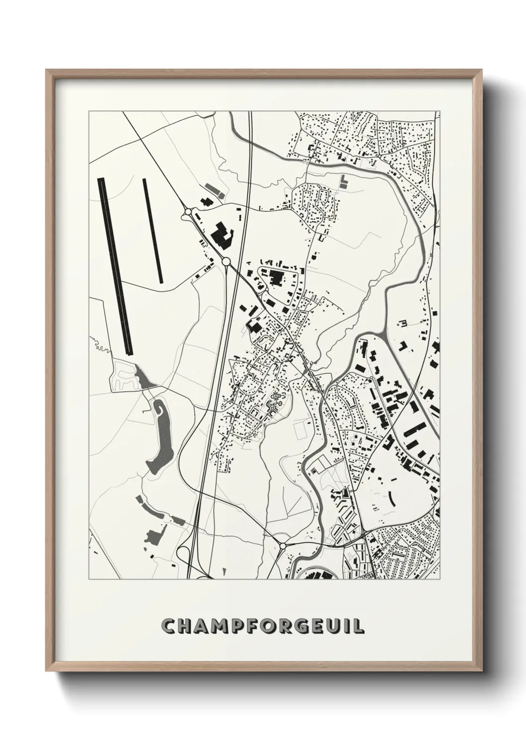 Un poster carteChampforgeuil