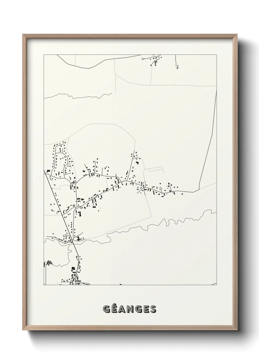 Un poster carteGéanges