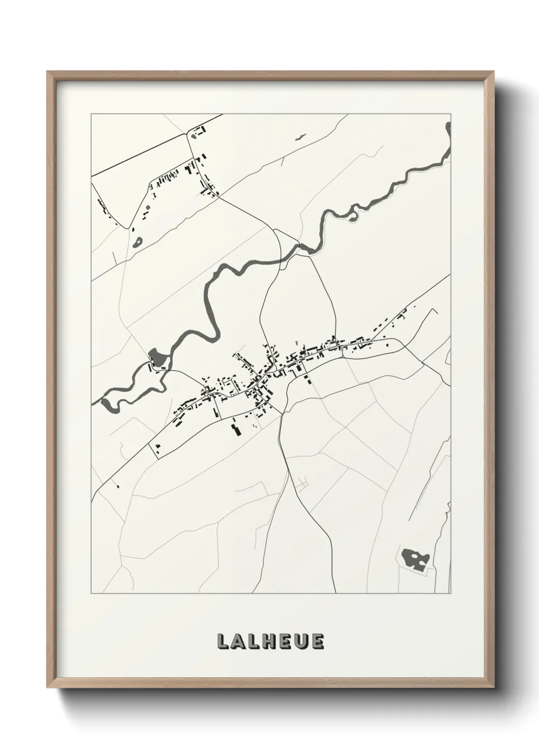 Un poster carteLalheue