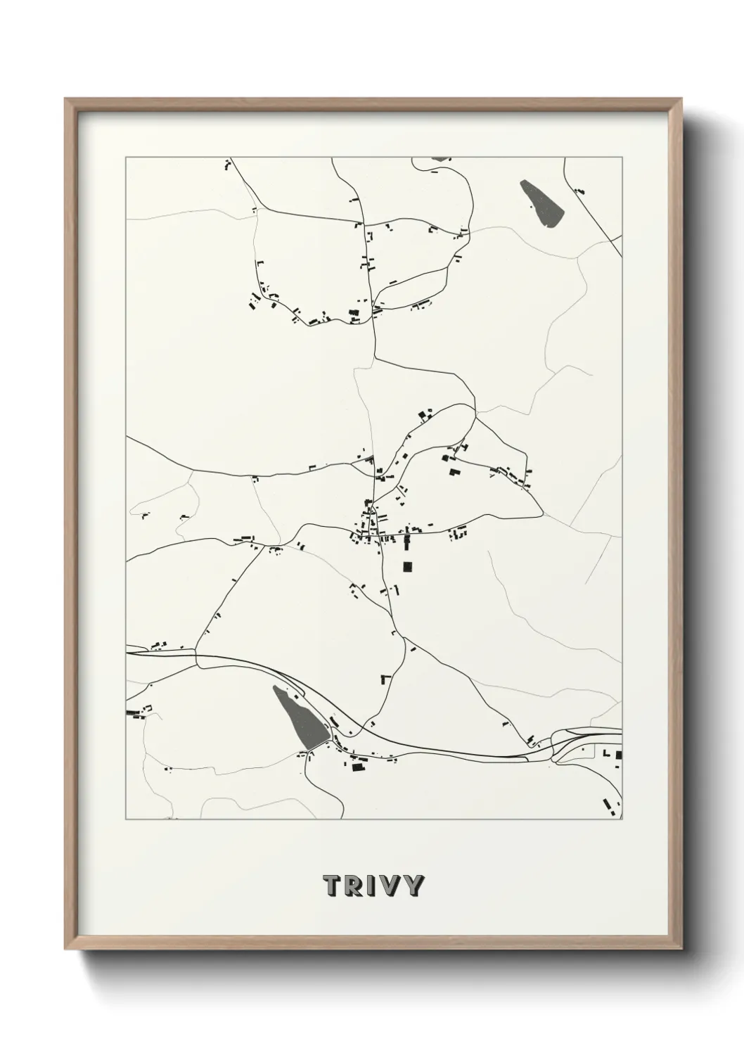 Une affiche de carte sur Trivy