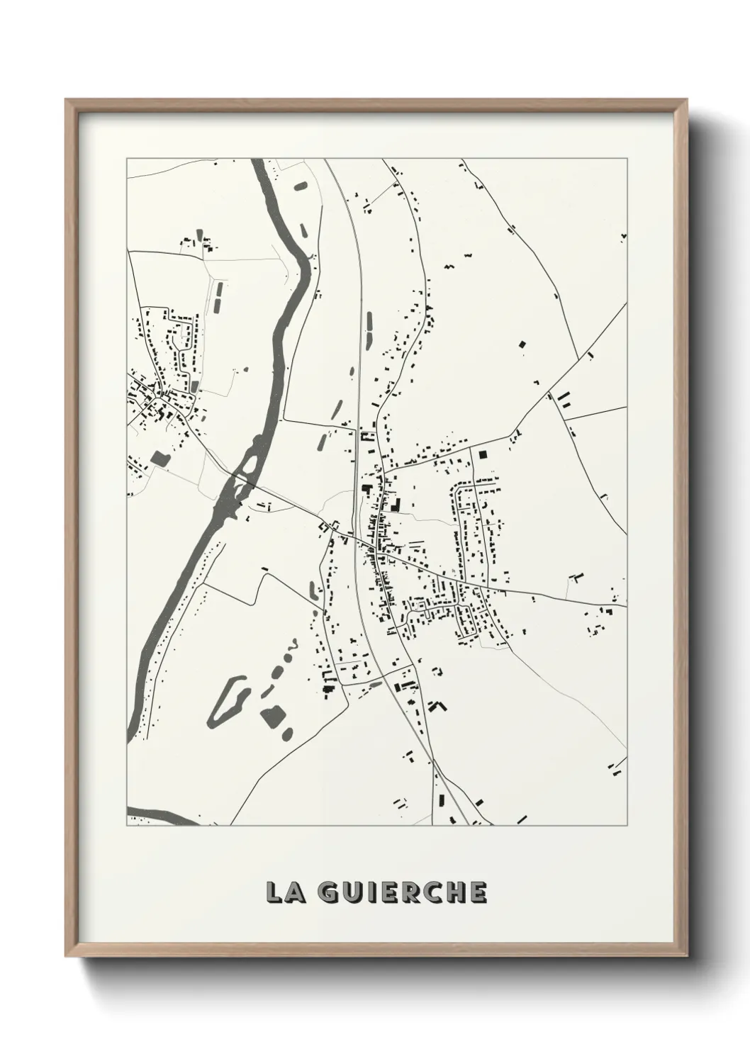 Un poster carteLa Guierche