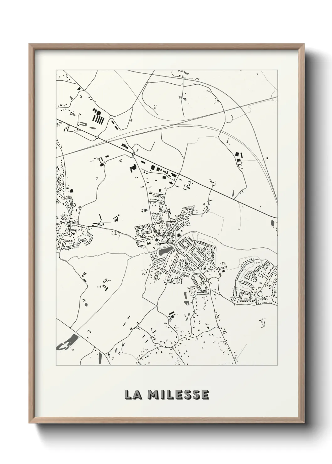 Un poster carteLa Milesse