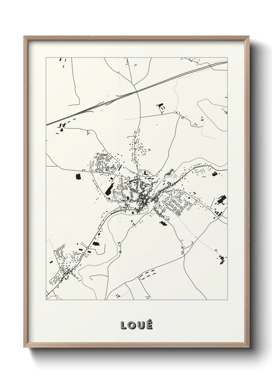 Un poster carteLoué