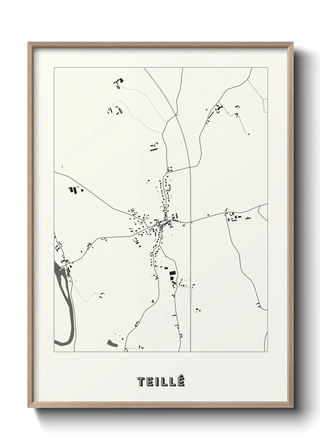 Un poster carteTeillé