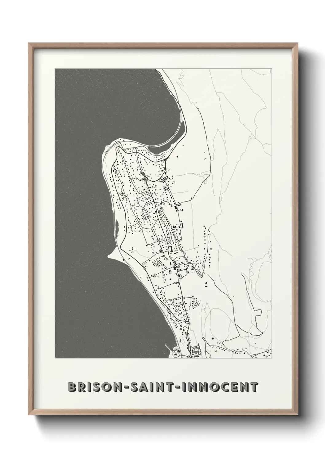 Un poster carteBrison-Saint-Innocent