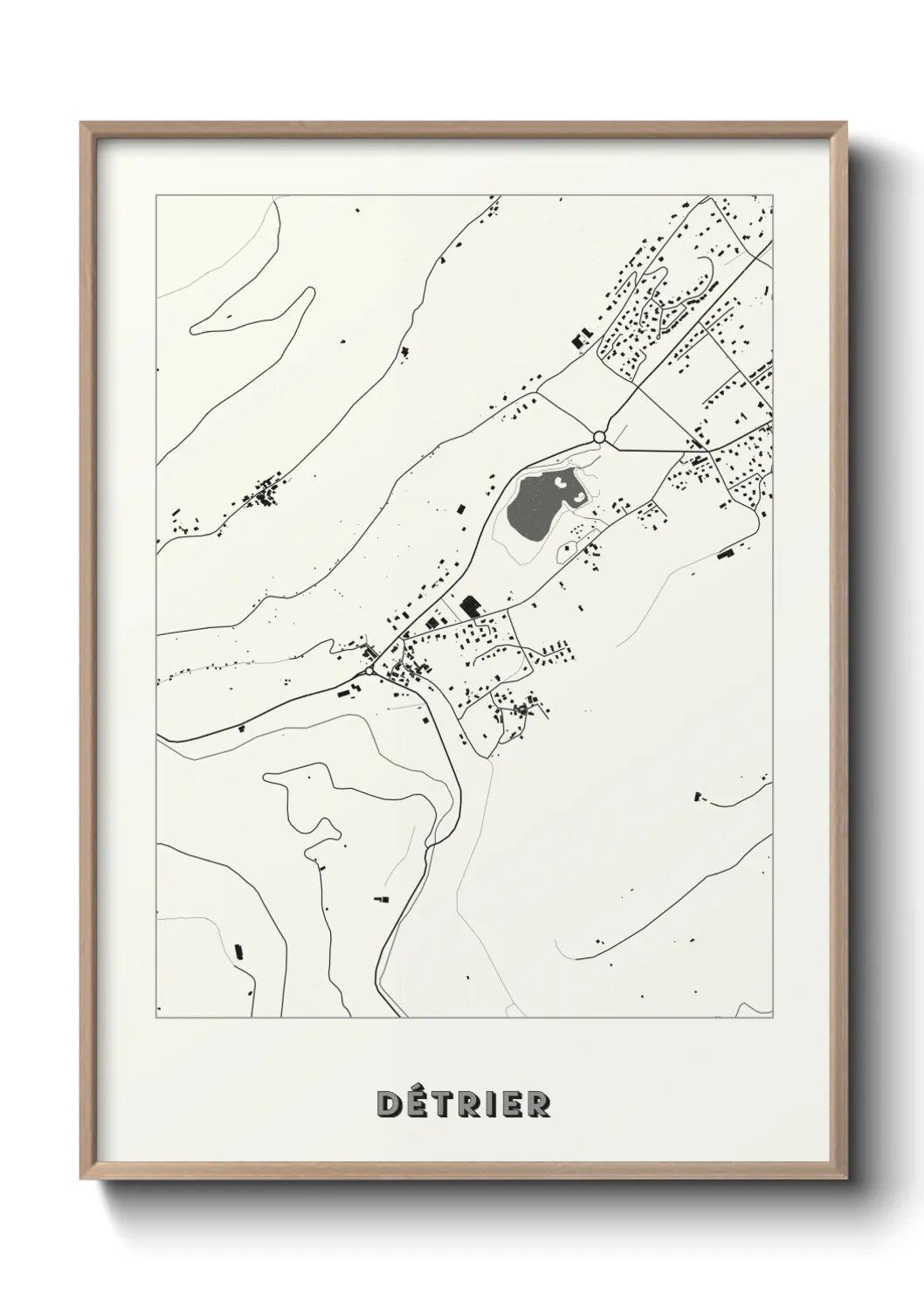 Un poster carteDétrier