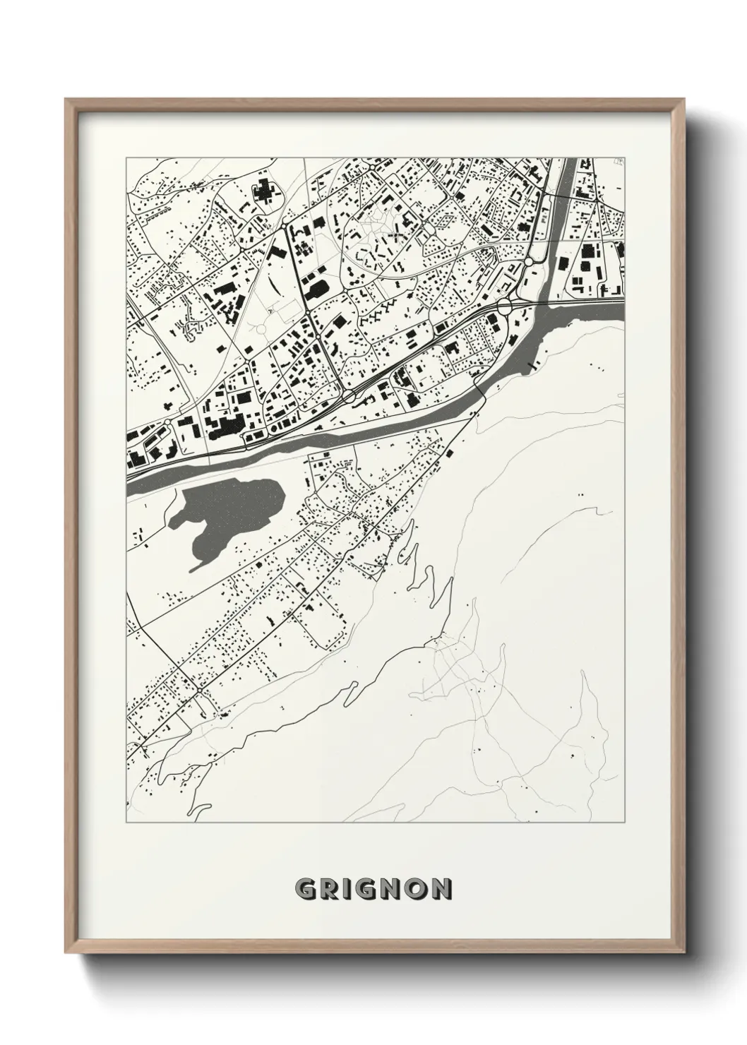 Un poster carteGrignon