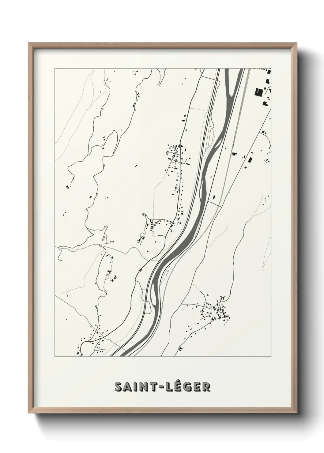 Un poster carteSaint-Léger