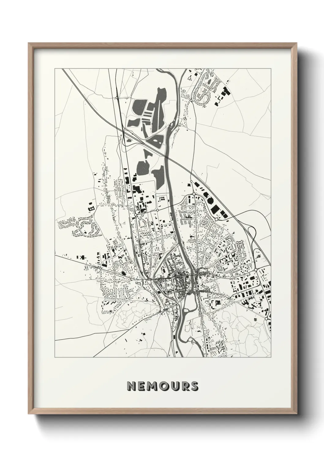 Un poster carteNemours