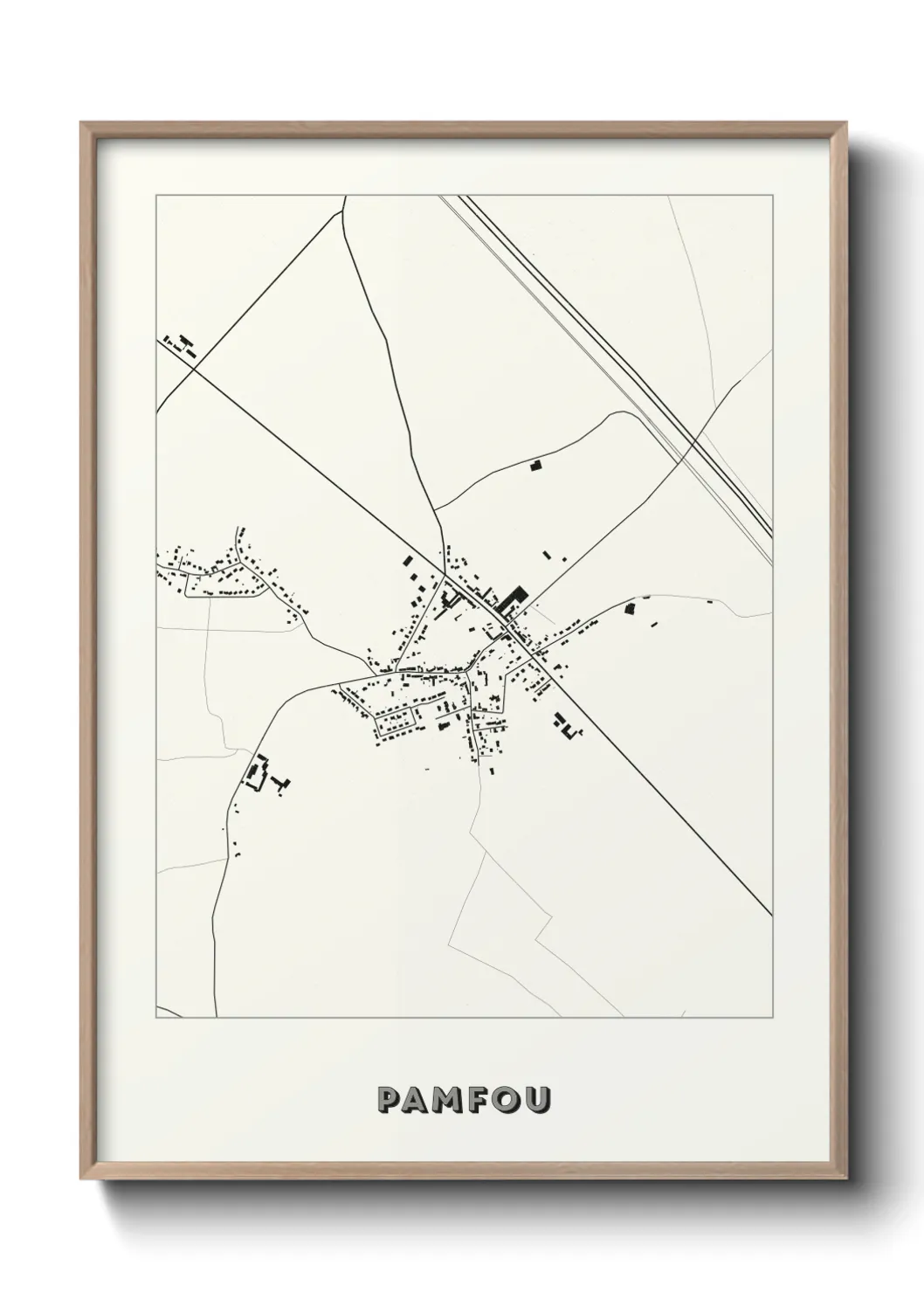 Un poster cartePamfou