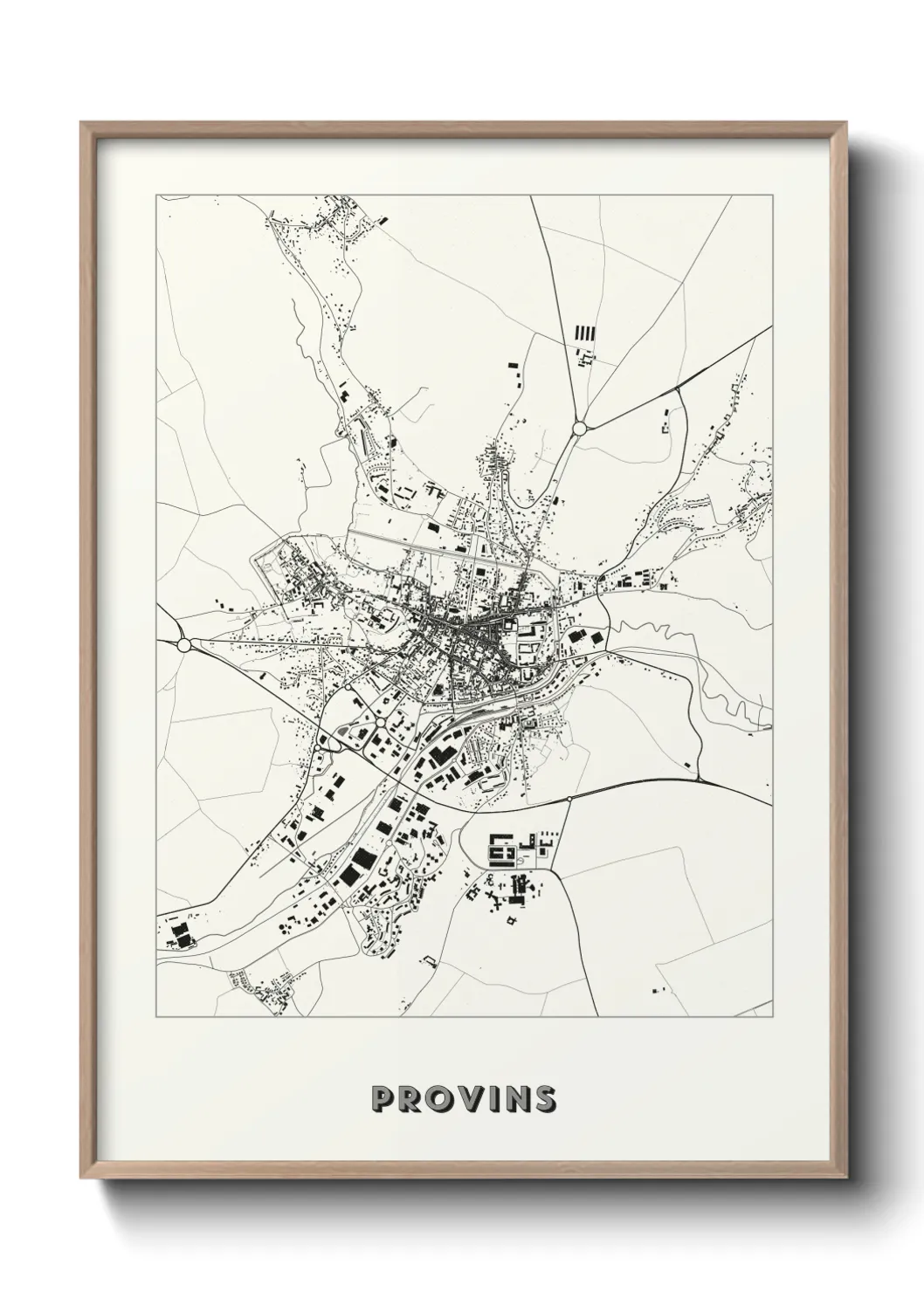 Un poster carteProvins