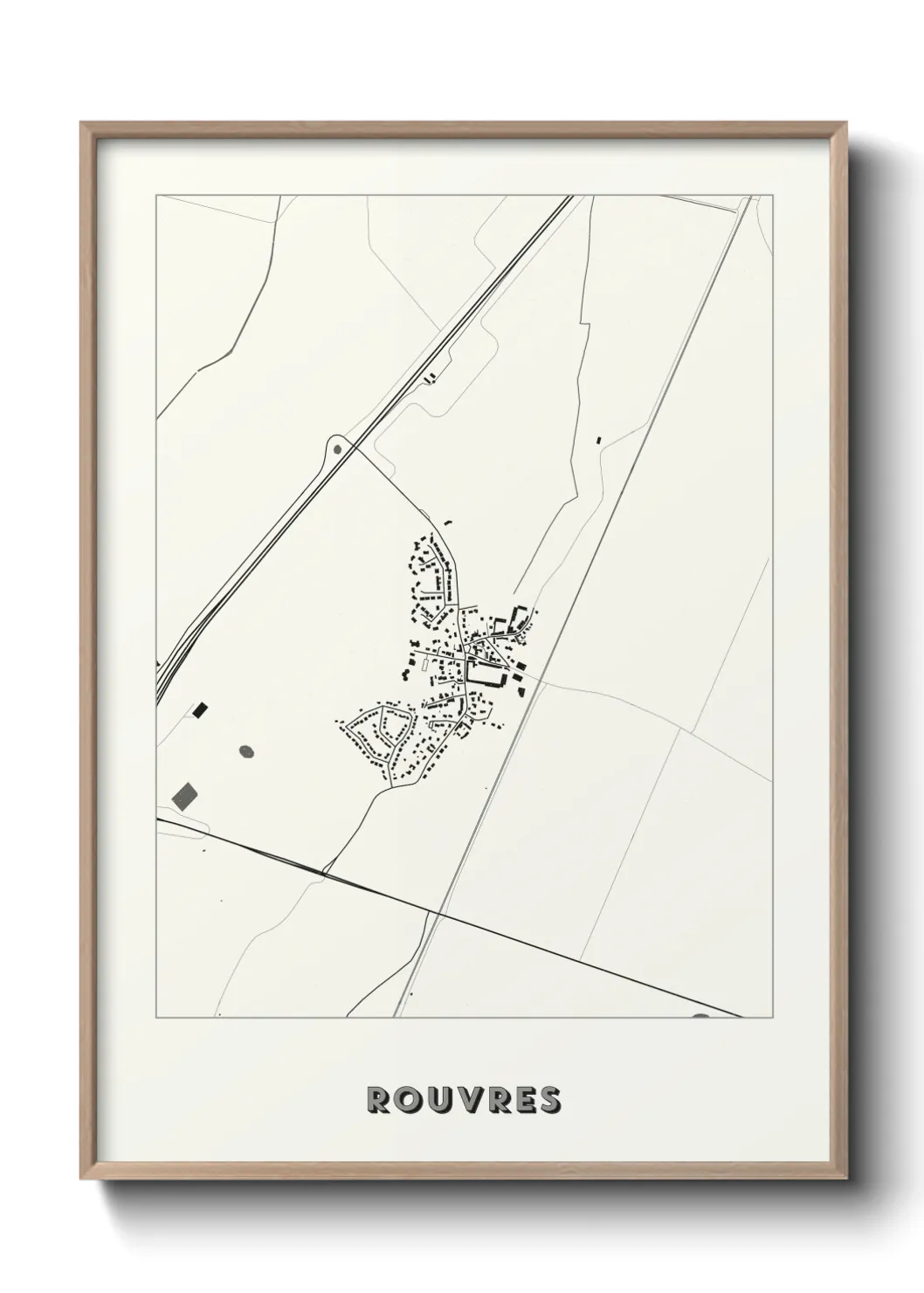 Un poster carteRouvres