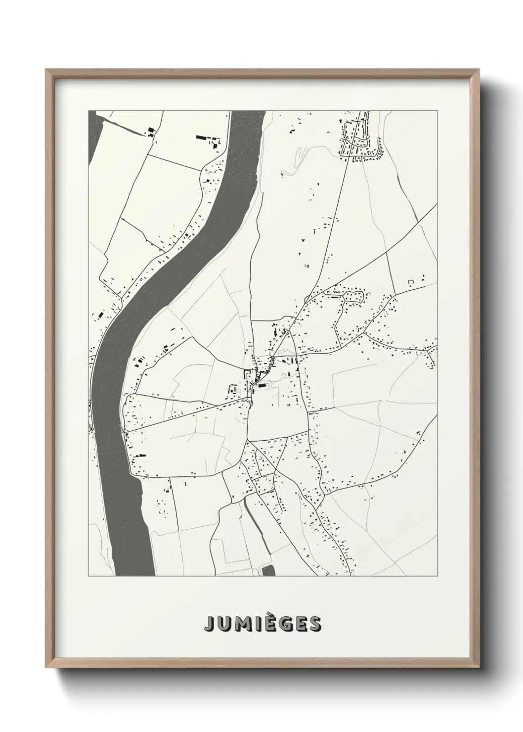 Un poster carteJumièges