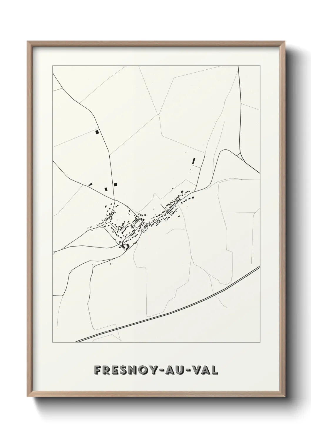 Un poster carteFresnoy-au-Val