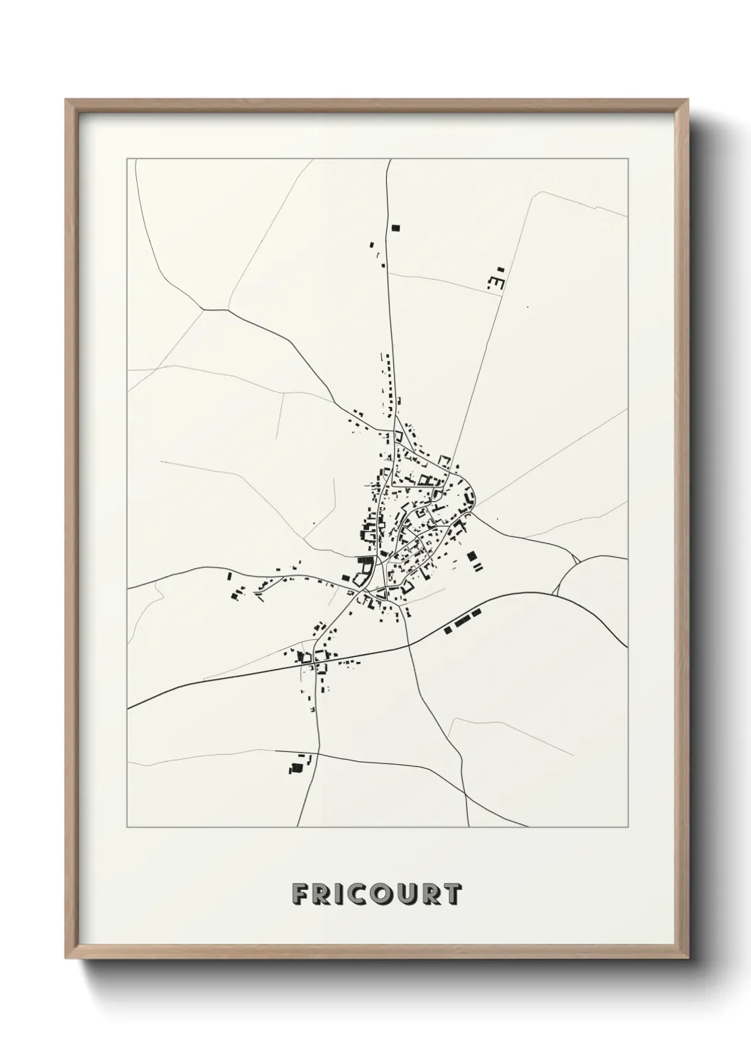 Un poster carteFricourt