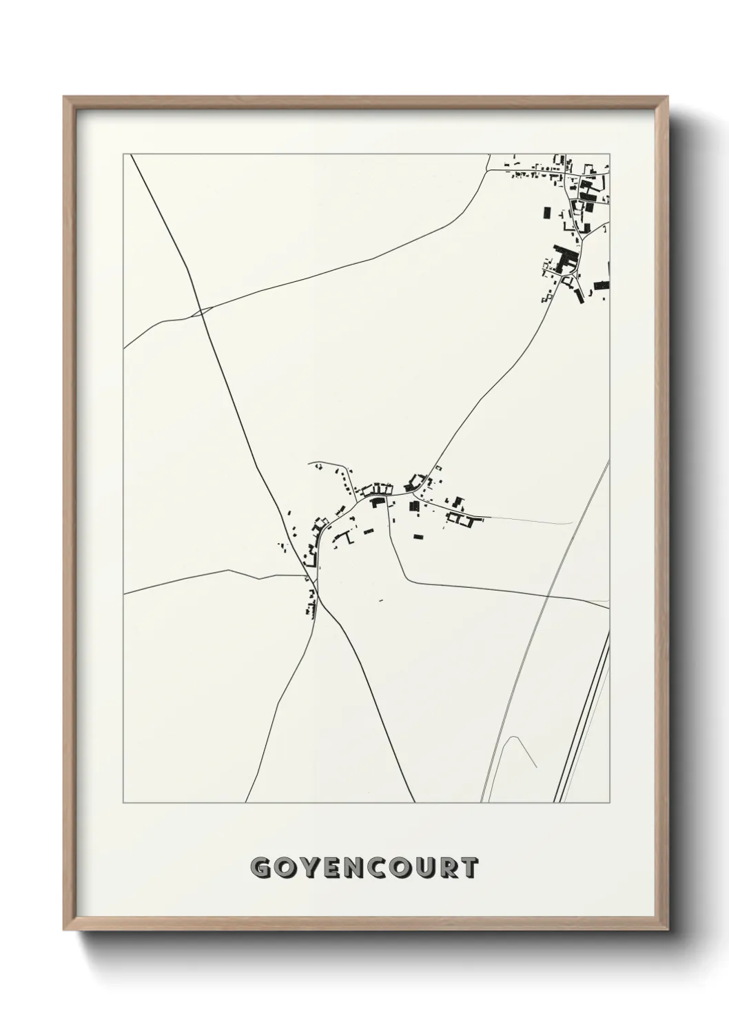 Un poster carteGoyencourt