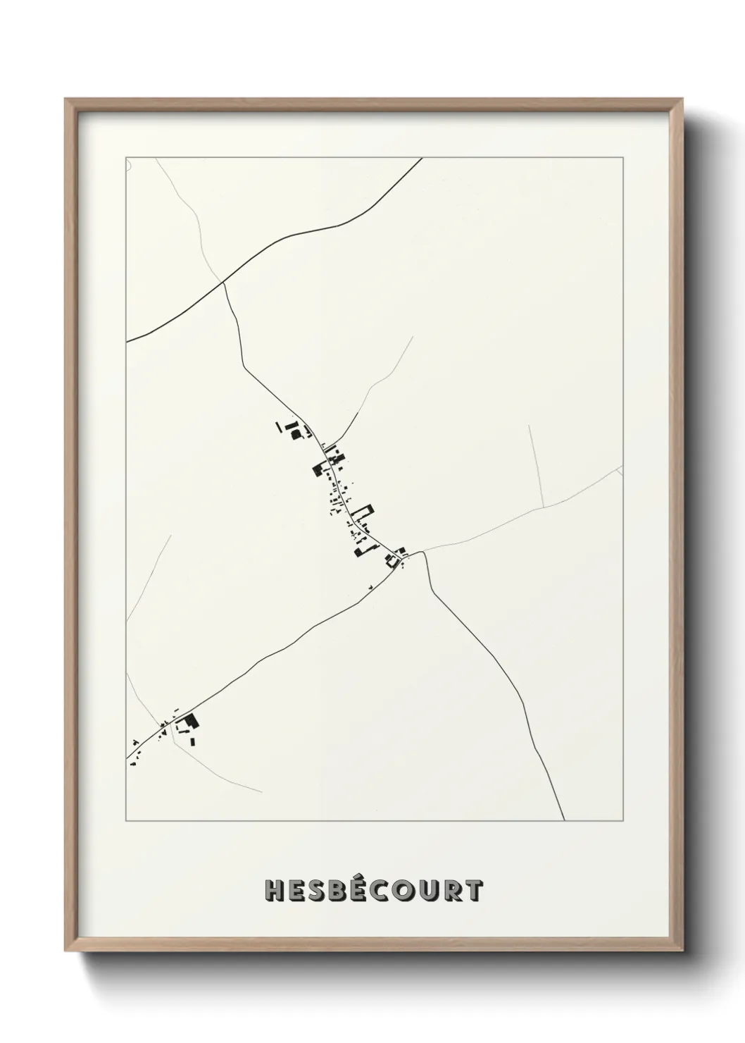 Un poster carteHesbécourt