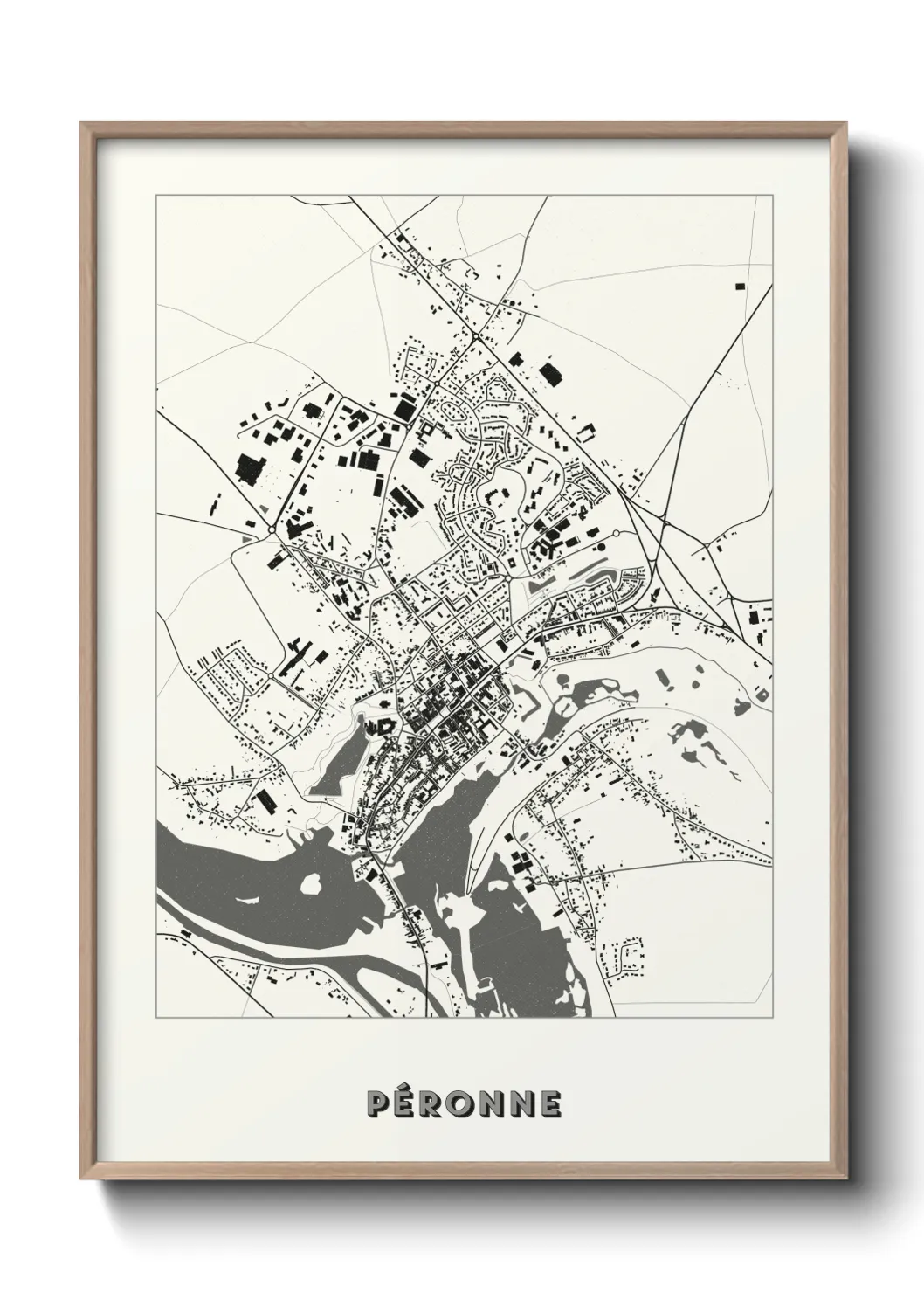 Un poster cartePéronne