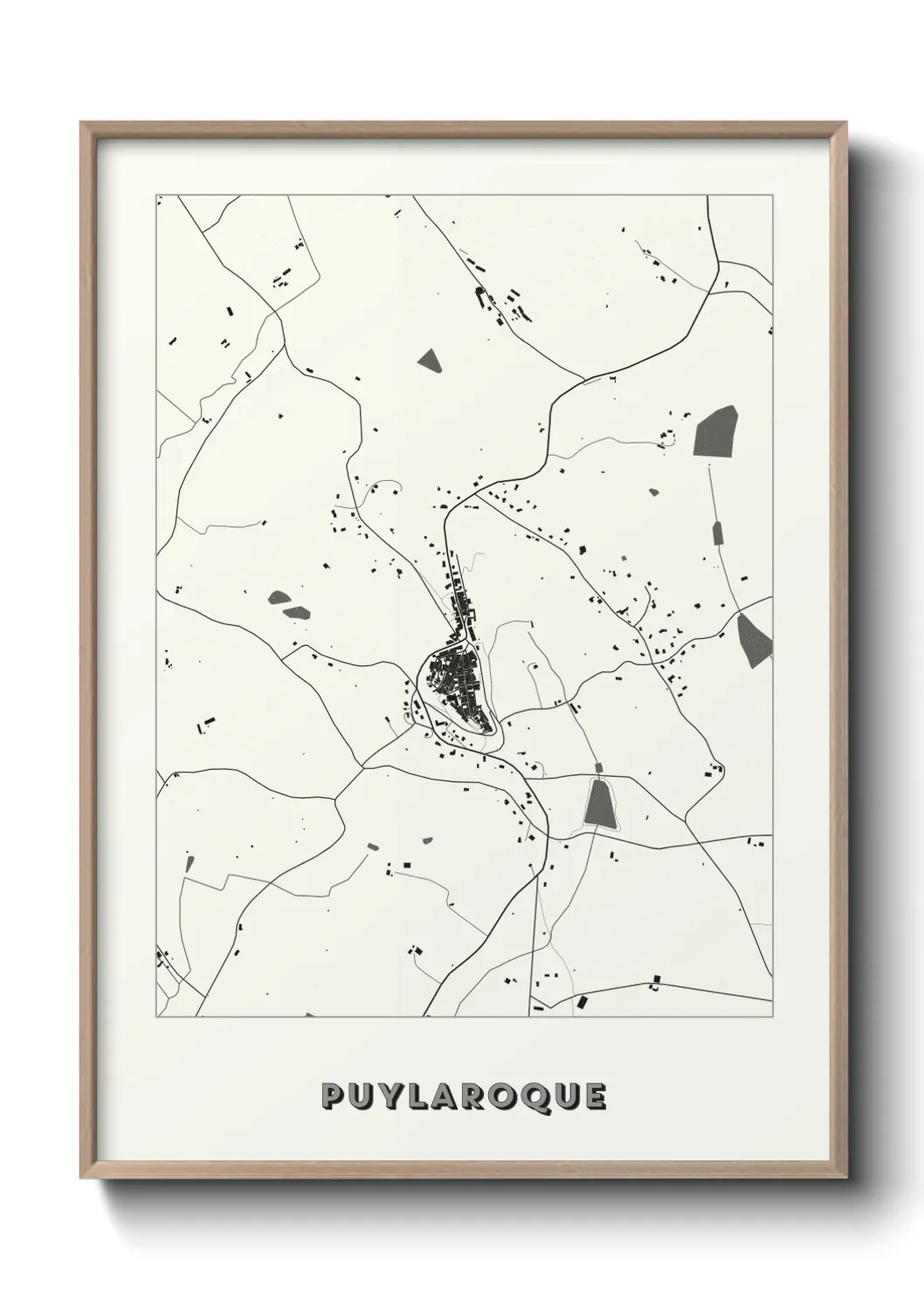 Un poster cartePuylaroque