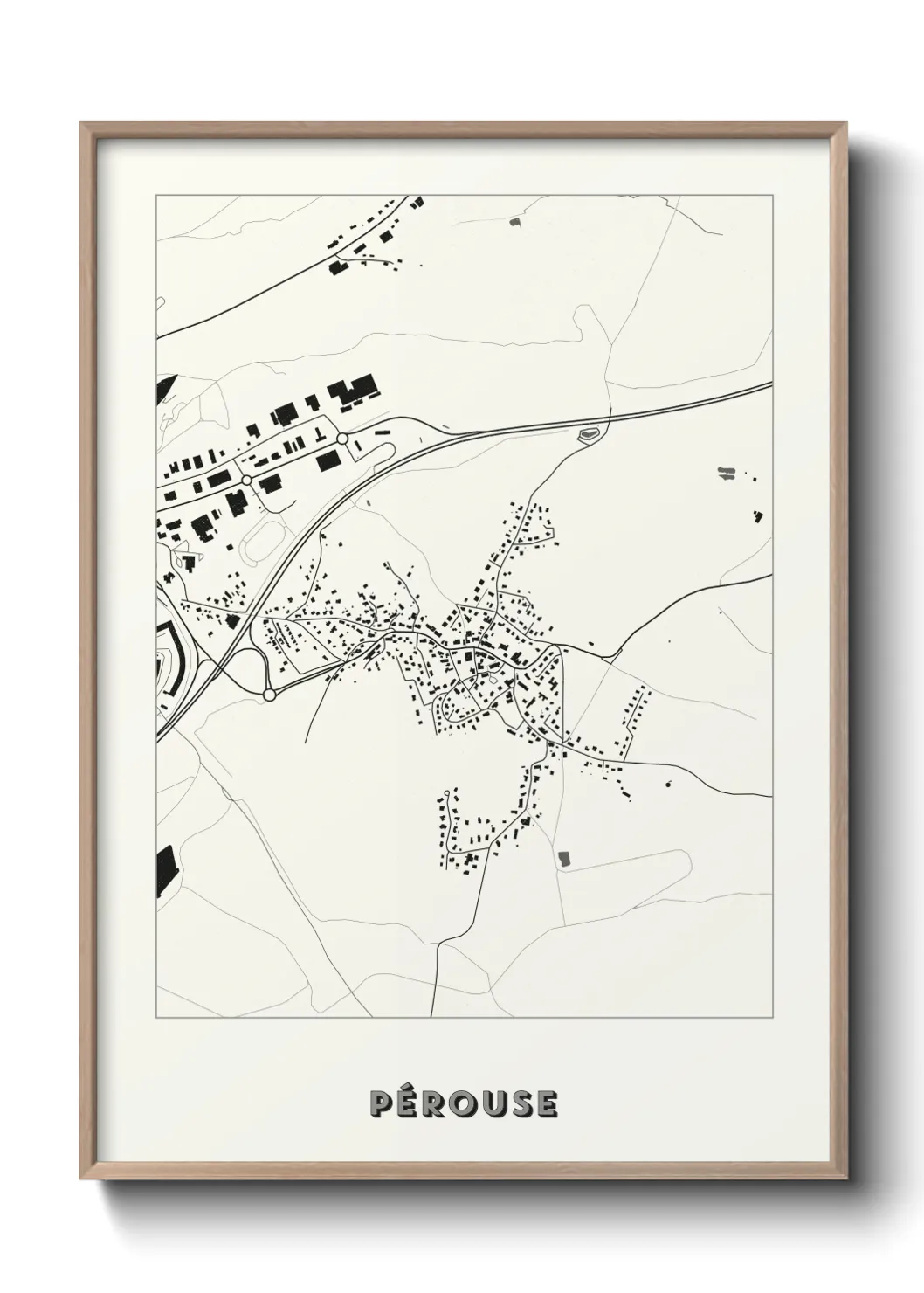 Un poster cartePérouse