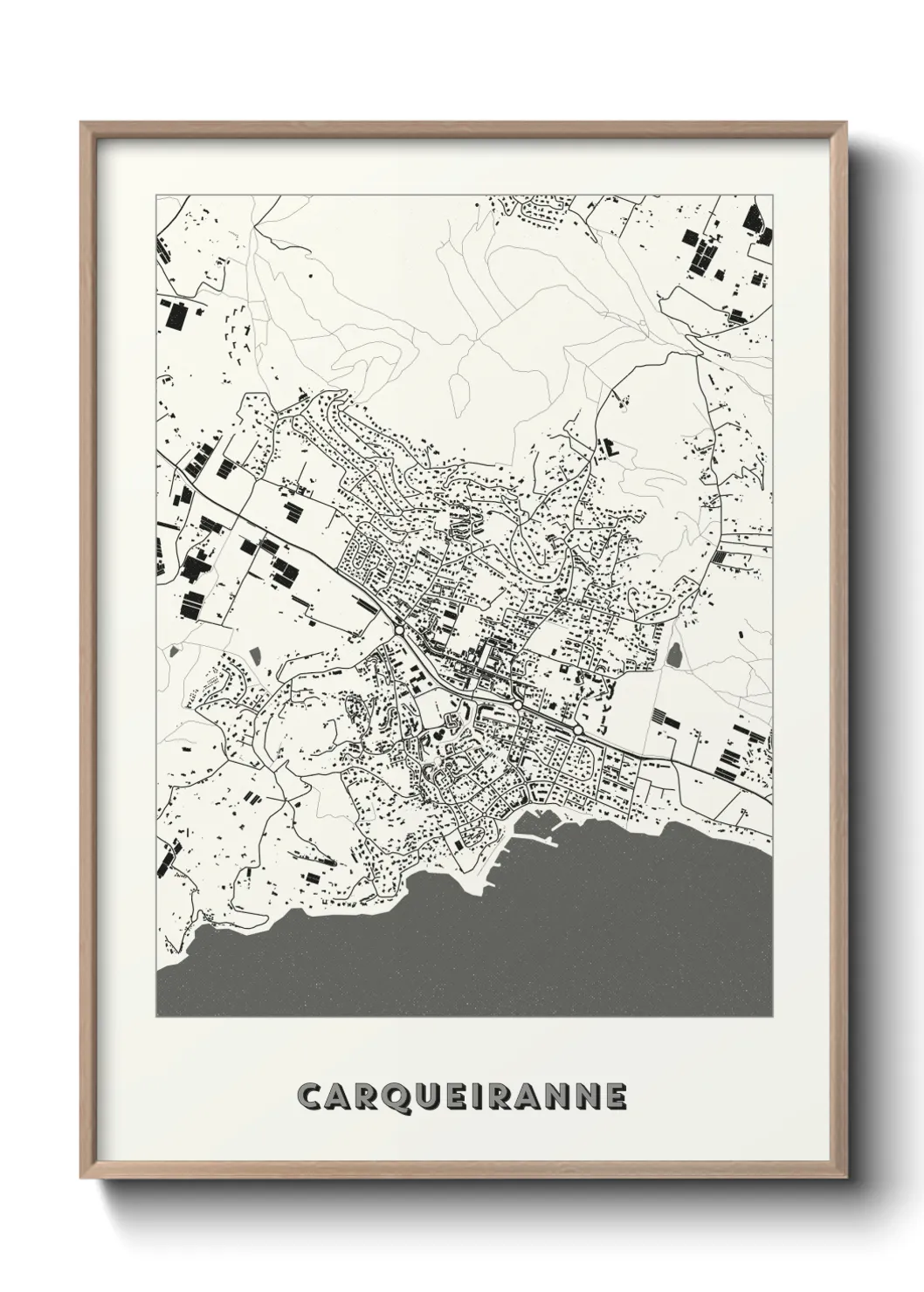 Un poster carteCarqueiranne