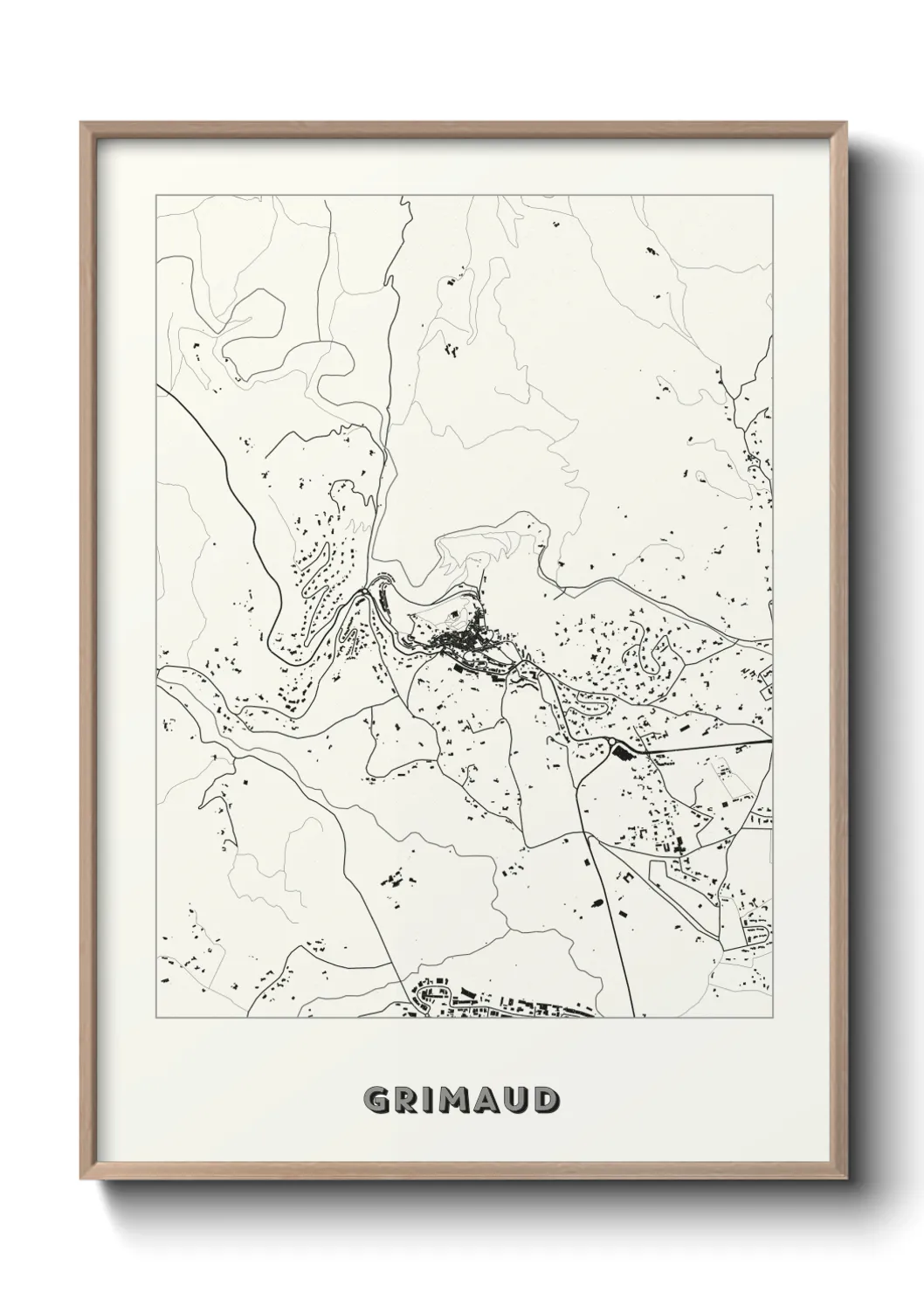 Un poster carteGrimaud