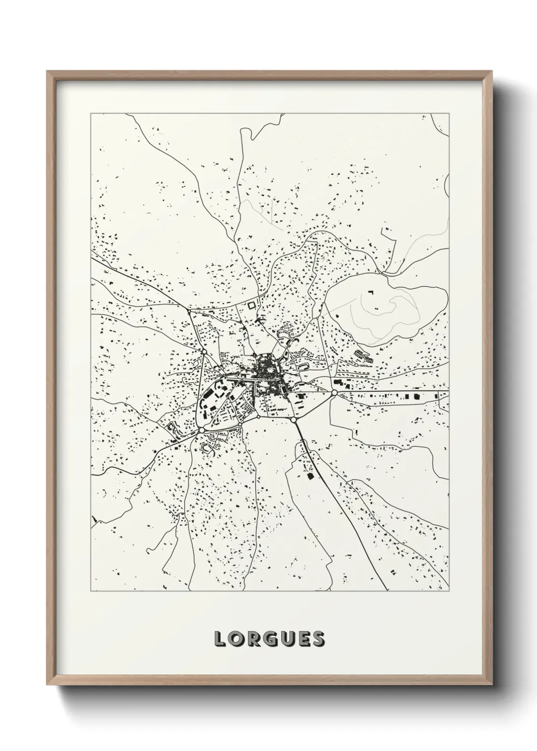 Un poster carteLorgues