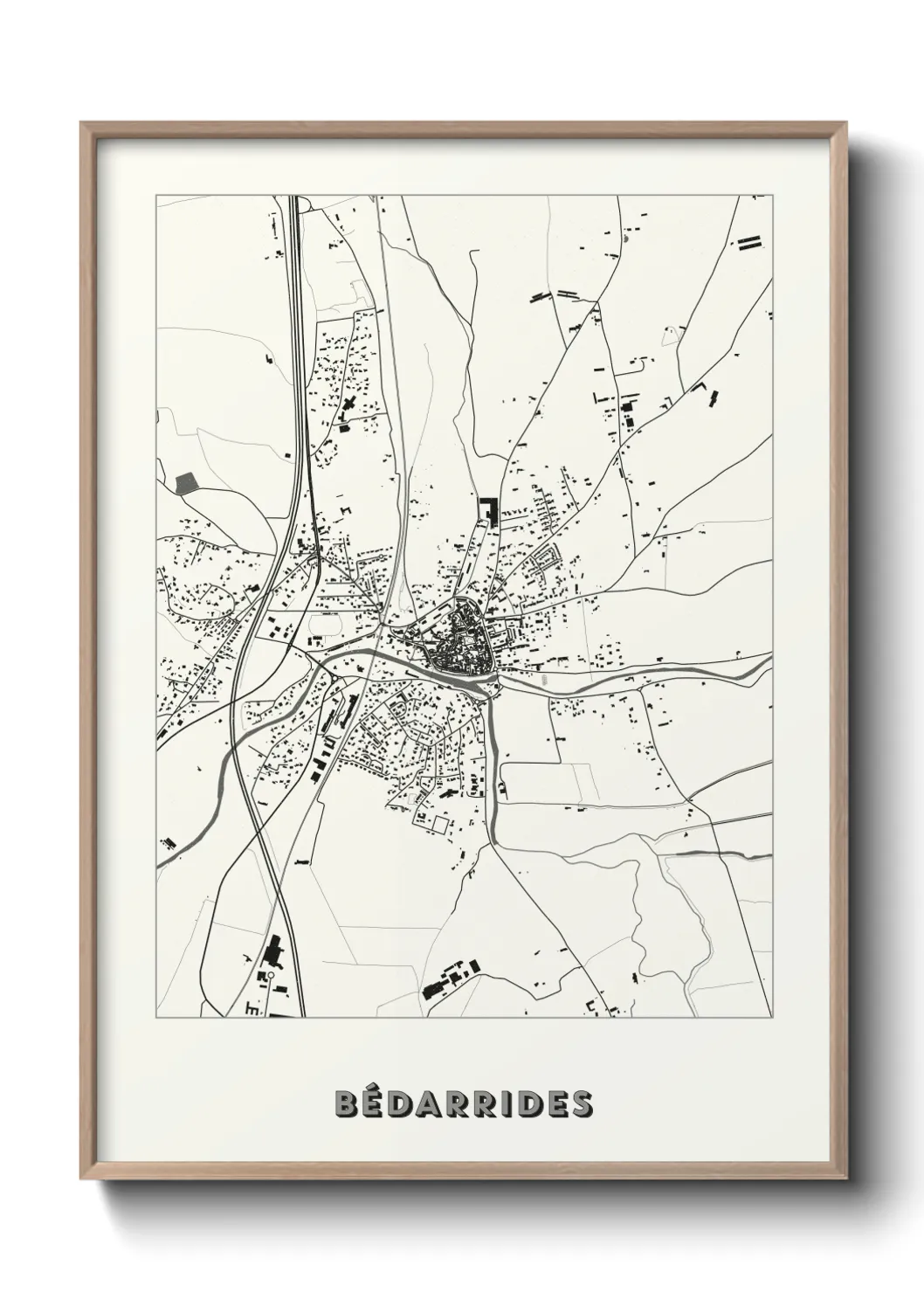 Un poster carteBédarrides