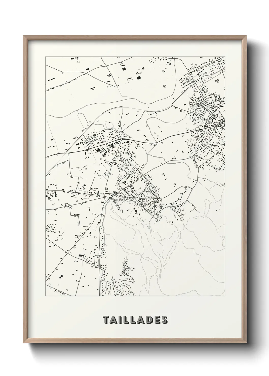 Un poster carteTaillades