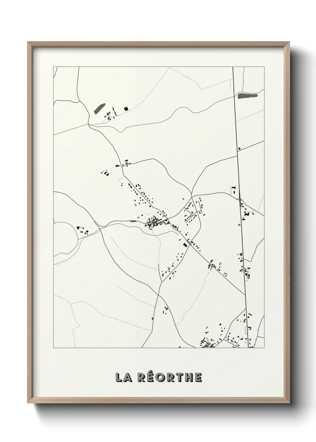 Un poster carteLa Réorthe